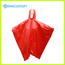 Erwachsener mit Kapuze PVC-Regenmantel Rvc-183